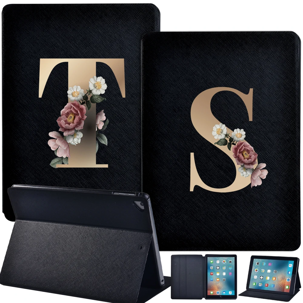 

Tablet Case for Apple IPad Air 9.7 Inch/Air 2/Air 3 10.5 Inch (2019) Drop Resistance PU Leather Tablet Protective Shell+Pen