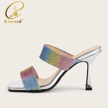 

African Shoes Decorated with Rhinestone Women High Heels Nigerian Women Party Pumps Italian Women Party Pumps Big Girl Shoes