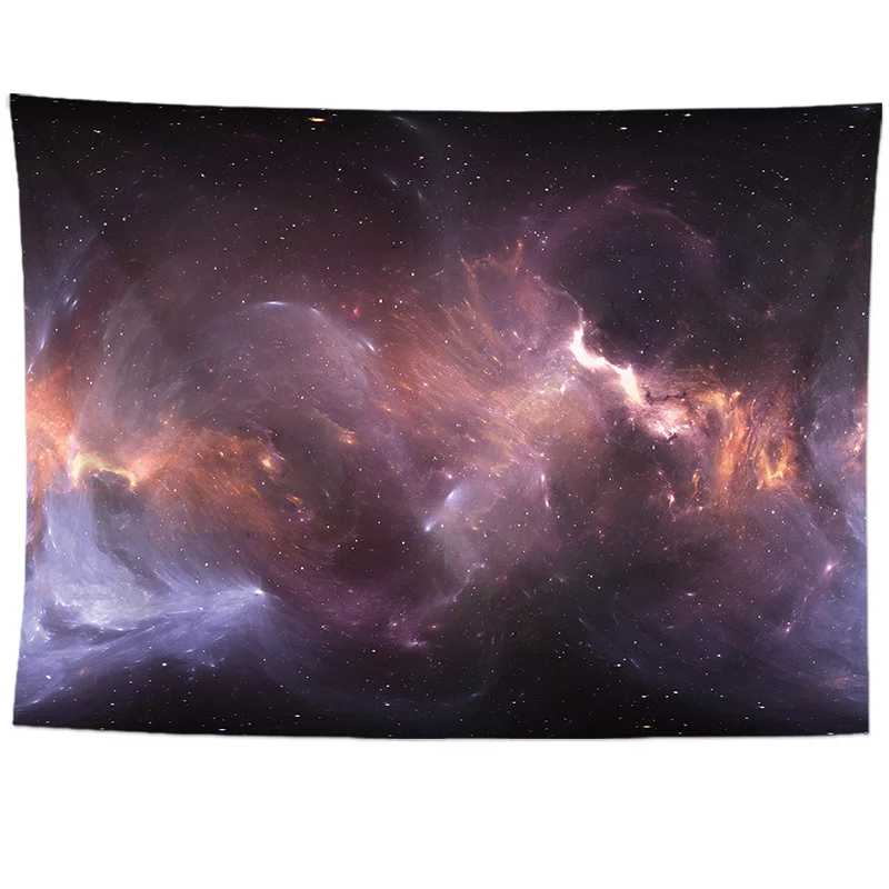 6114 Galaxy психоделический гобелен, Настенное подвесное одеяло, декоративный настенный ковер для гостиной, на заказ - Цвет: 6114