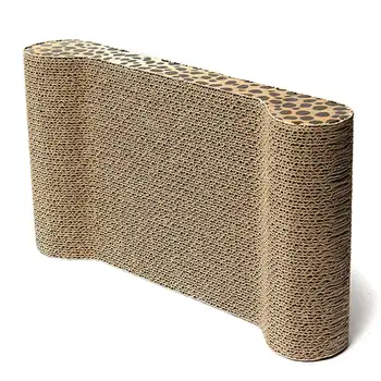 

Pet Cat Corrugated Paper Cats Scratch Board Grinding Nails Interactive Protecting Furniture Cat Toy Large Size Cat Scratcher Toy