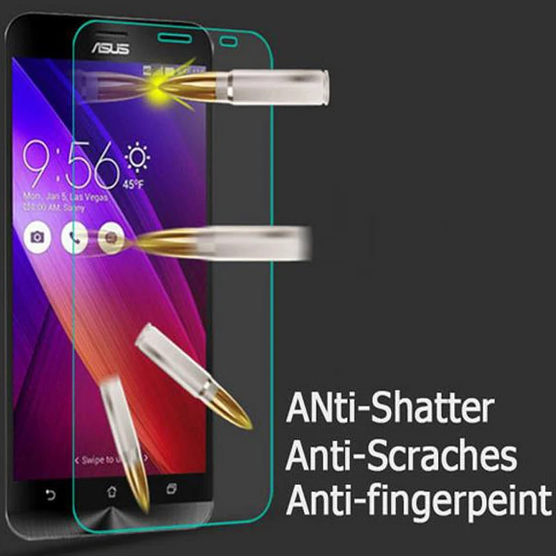 Закаленное стекло 9H 0 26 мм для Asus Zenfone 2 Laser Ze500KL Ze550KL 5 GO ZC451TG 3 Max Zc520TL zb452кг ZC553KL ZB500KL