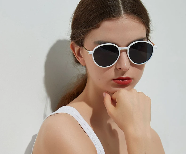 Женские солнцезащитные очки, Круглые, Ретро стиль, Ретро стиль, оранжевые очки, UV400, женские солнцезащитные очки, роскошные, тени, zonnebril dames 8813044