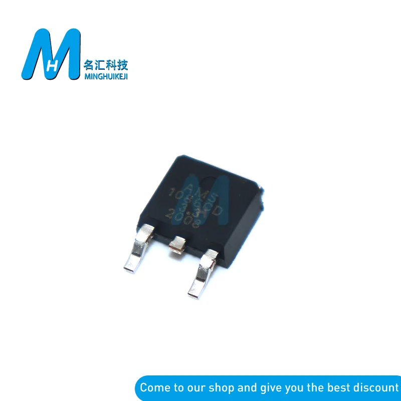 10 шт. AMS1086CD-3.3 TO252 AMS1086CD 3 V TO-252 SMD DPAK Новый IC Чипсет | Электронные компоненты и