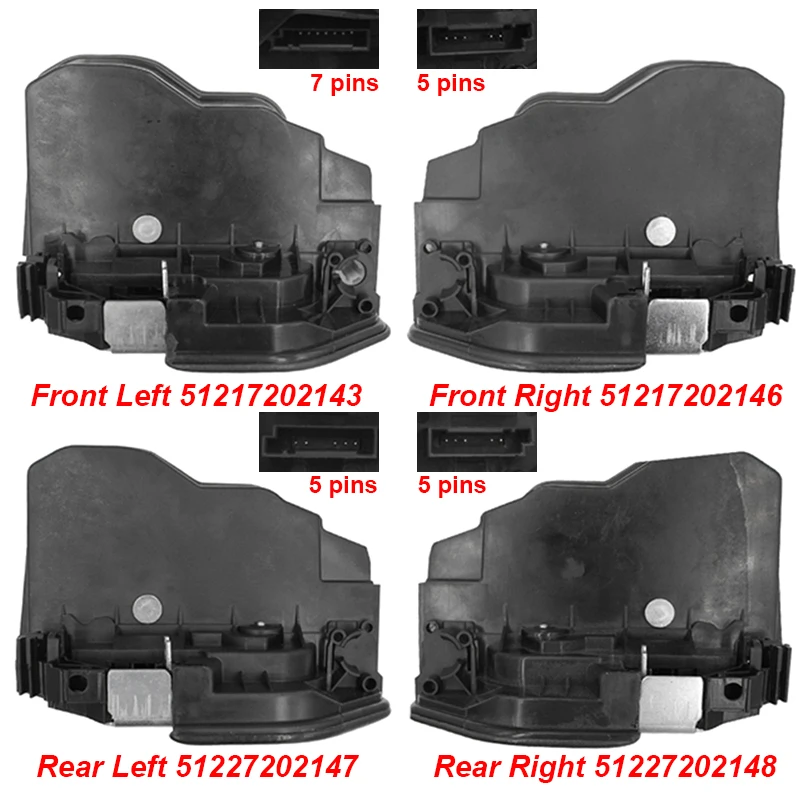 Бесплатная доставка привод замка для BMW X6 E60 E70 E90 51217202143 51217202146 51227202147|Замки и