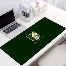 

Attack on Titan Computer Mousepad Company Gaming Keyboard Pad Mouse Mausepad Non-slip Mat Kawaii Accessories Pc Mats Gamer Rug