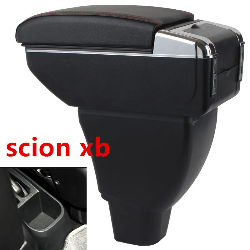 Billige Auto Arm Rest Unterstützung Lagerung Box Leder Tablett Center Console Armlehne Für Toyota bB 2000 2005 Scion xB 2004  2007