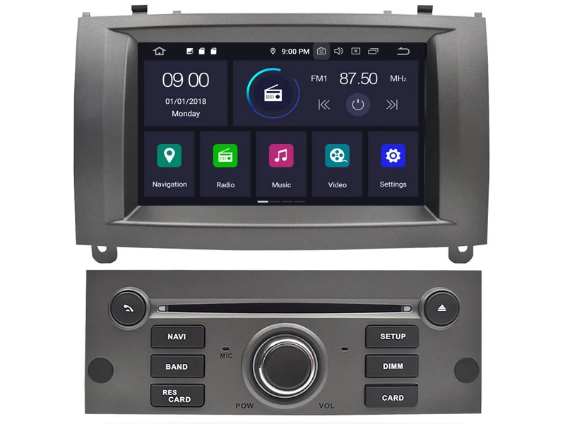 Cheap NaweiGe 7Inch Android Octa core 9.0 PX5 4+32GB Car dvd for Peugeot 407 Autoradio GPS Navigation Car Multimedia Players Car Radio 1 Cheap NaweiGe 7Inch Android Octa core 9.0 PX5 4+32GB Car dvd for Peugeot 407 Autoradio GPS Navigation Car Multimedia Players Car Radio 1