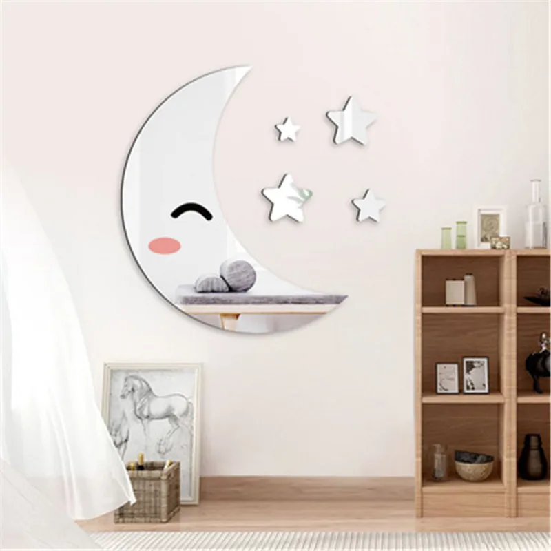 Decorative Stickers Wall Stars Moon