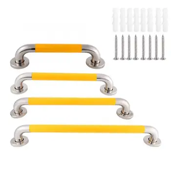 

Stainless Steel Anti-slip Safety Handrail Elderly Wall Mounted Toilet Bathroom Grab Bars Braces Supports