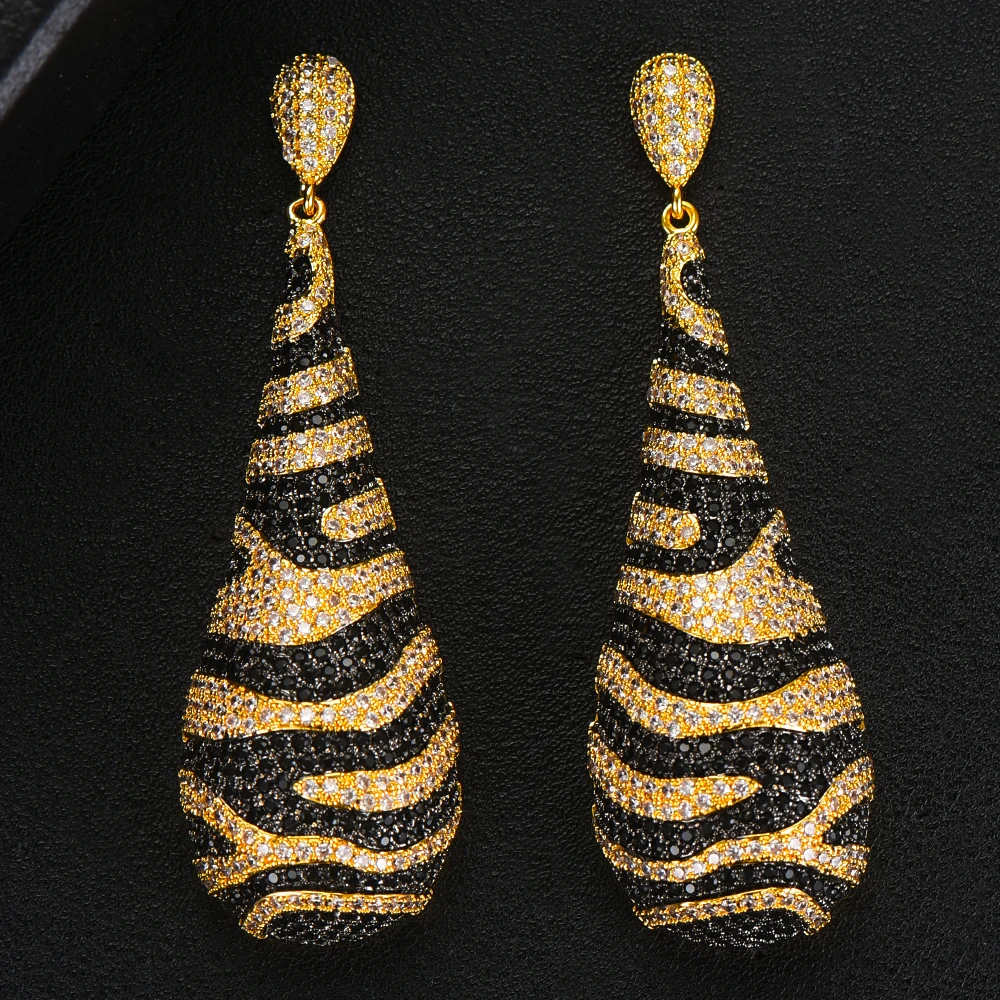 

GODKI Trendy Leopard Horse Earrings For Women Bohemian Earrings Geometric Drop Earring 2020 Brincos Female DIY Fashion Jewelry