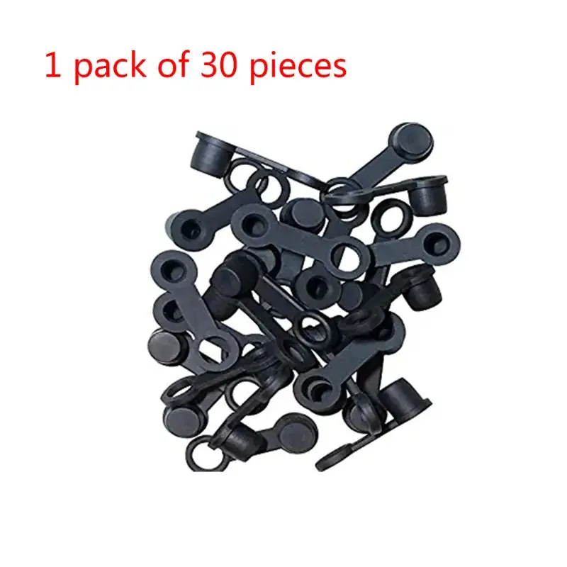 30 шт. резиновый тормозной выпускной клапан крышка винт Кепки s пыле Защитная крышка от пыли B36B