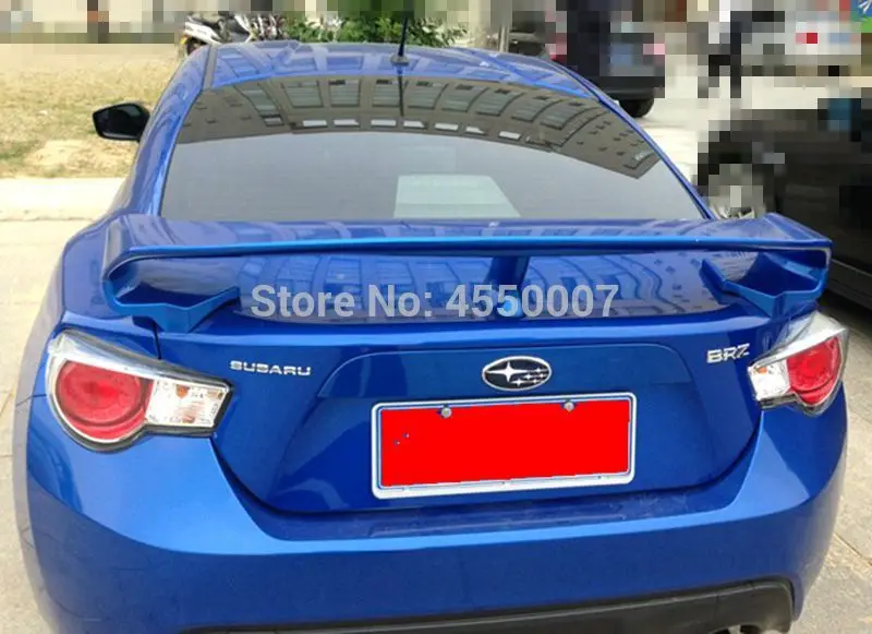 FRP спойлер для toyota 86 gt86& subaru BRZ 2012- Неокрашенный праймер цветной спойлер автомобильное украшение в виде хвостового крыла для toyota 86 BRZ