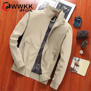 

Autumn Men's Sportswear Stand Collar Slim Fashion Windbreaker Male Thin Jackets Casual Sporting Street Hip Hop Coat Travel Quick