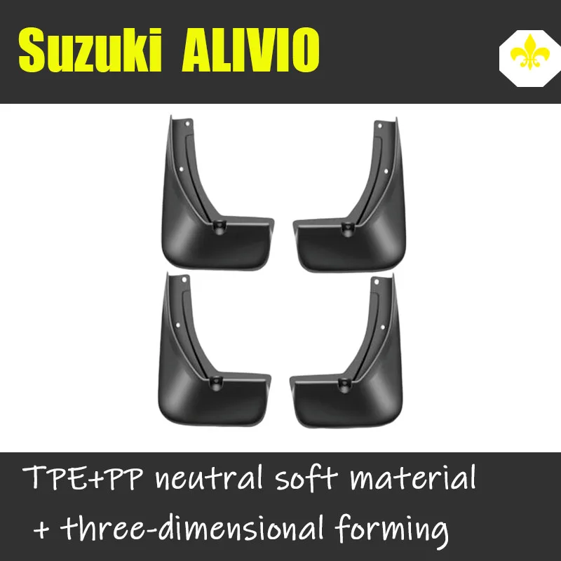 Брызговики для Suzuki S-cross SX4 ALIVIO брызговики крылья suzuki AIto Брызговики авто аксессуары набор из 4 шт