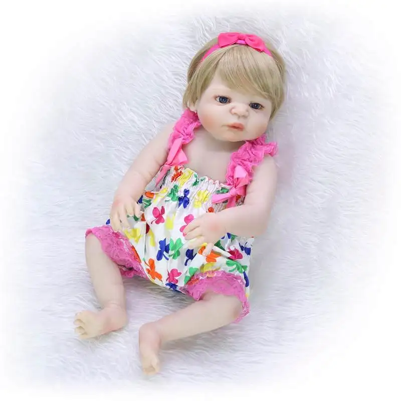 KEIUMI Гавайская гитара 23 дюймов Кукла-младенец Реалистичная полная силиконовая виниловая девочка-кукла, гиперреалистичный Пупс в Бразилии продается малыш подарки Лучший Друг детства