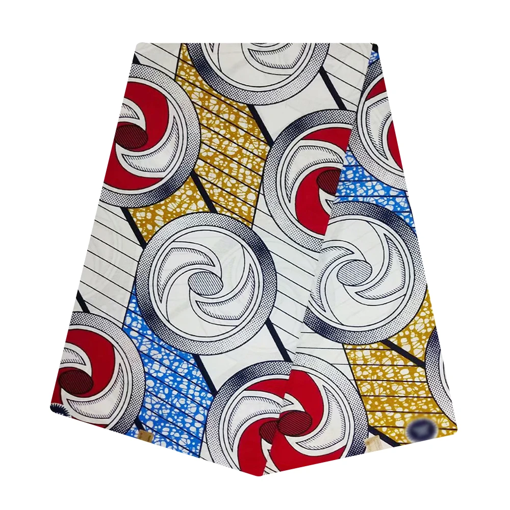 

2020 New African Wax Fabric High Quality Cotton Veritable Dutch Netherlands Print Nigerian Ankara Wax Pange Fabrics for Women