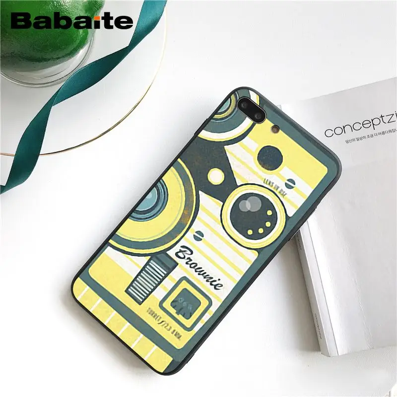 Babaite Old camera Phone Case Cover for iphone 11 Pro 11Pro Max 6S 6plus 7 7plus 8 8Plus X Xs MAX 5 5S XR