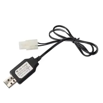 

2020 New Charging Cable Battery USB Charger Ni-Cd Ni-MH Batteries Pack KET-2P Plug Adapter 9.6V 250mA Output Toys Car