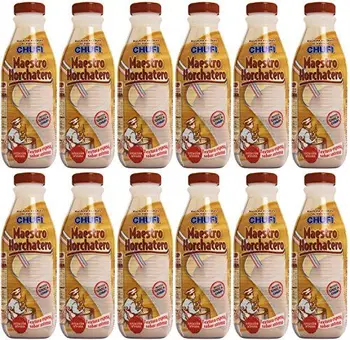 

Chufi Horchata de Chufa Artesana - A Refreshing Valencian Drink with 60% More Chufas Than Original Chufi - [Pack of 12]