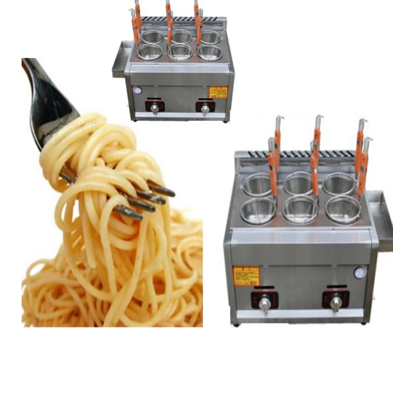 Коммерческая двухцилиндровая газовая плитка машина для жарки теста картофеля