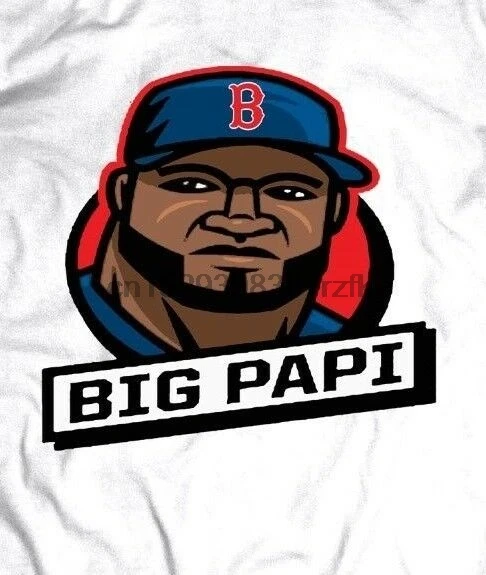 DAVID ORTIZ BIG PAPI SUPERHERO CUSTOM T-Shirt MANY OPTIONS Red Sox |