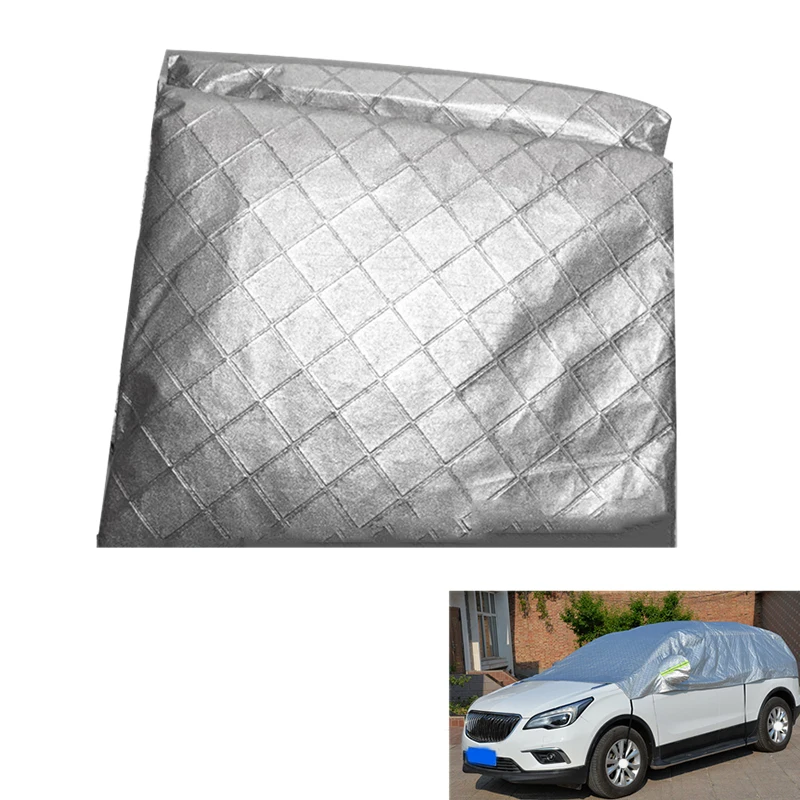 

Universal Semi-Automobile Sunshade Car Dust Cover Sun Protection Uv Protection Snow Rainproof and Durable Cover Car Care Cover