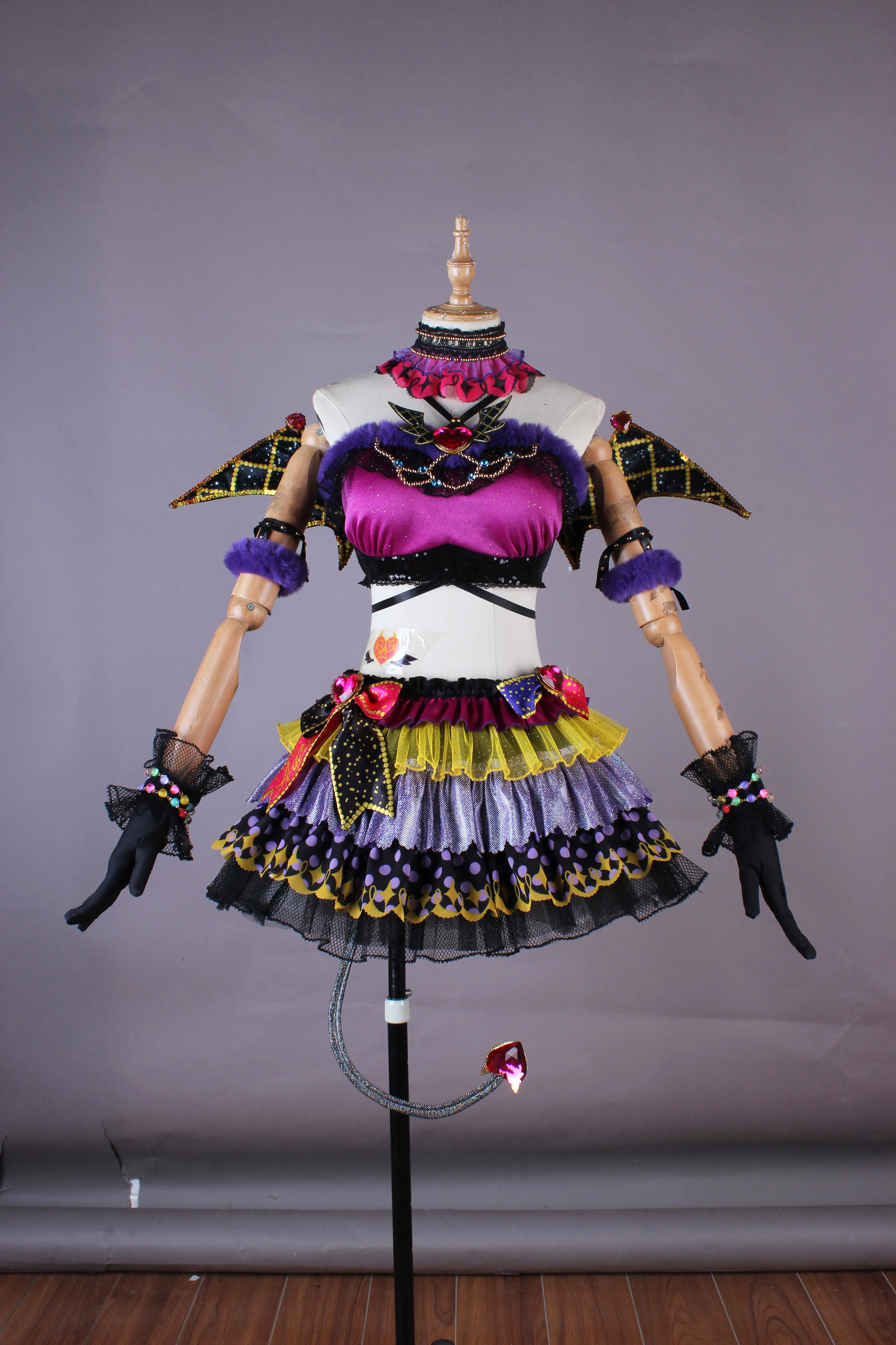 

Anime Lovelive!Sunshine!! Aqours Matsuura kanan Little Devil cos Halloween Christmas Cosplay Costume