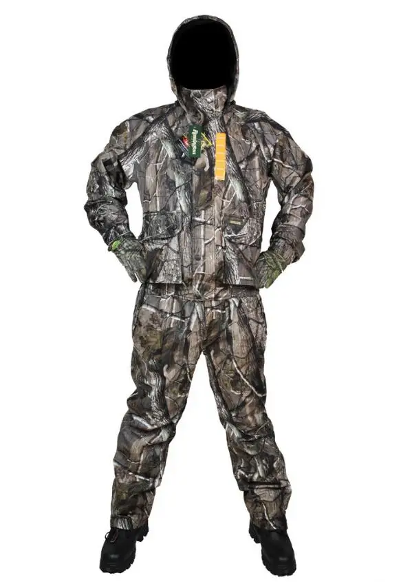 Горячая 1 костюм Remington Realtree AP камуфляжная охотничья одежда камуфляжная охотничья куртка+ нагрудники, камуфляжная охотничья одежда для рыбалки