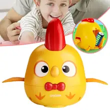 Poulet en forme de balançoire pour bébé, jouet Musical électrique, avec lumières et musique, idéal pour les enfants