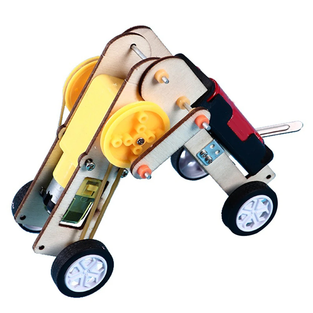 DIY worm crawling robot model educational students science experiment toy set for children