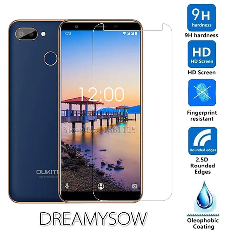 Закаленное стекло для Oukitel Y1000 WP5 WP6 C8 защитная пленка Защита экрана C12 Plus C18 C17 PRO 9H