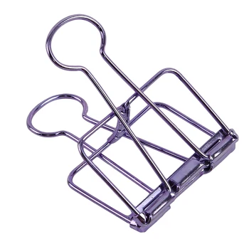 

Novelty Metal Binder Clips School Office Learning Supplies Dovetail Clip Test Paper Clip Delicate Stationery