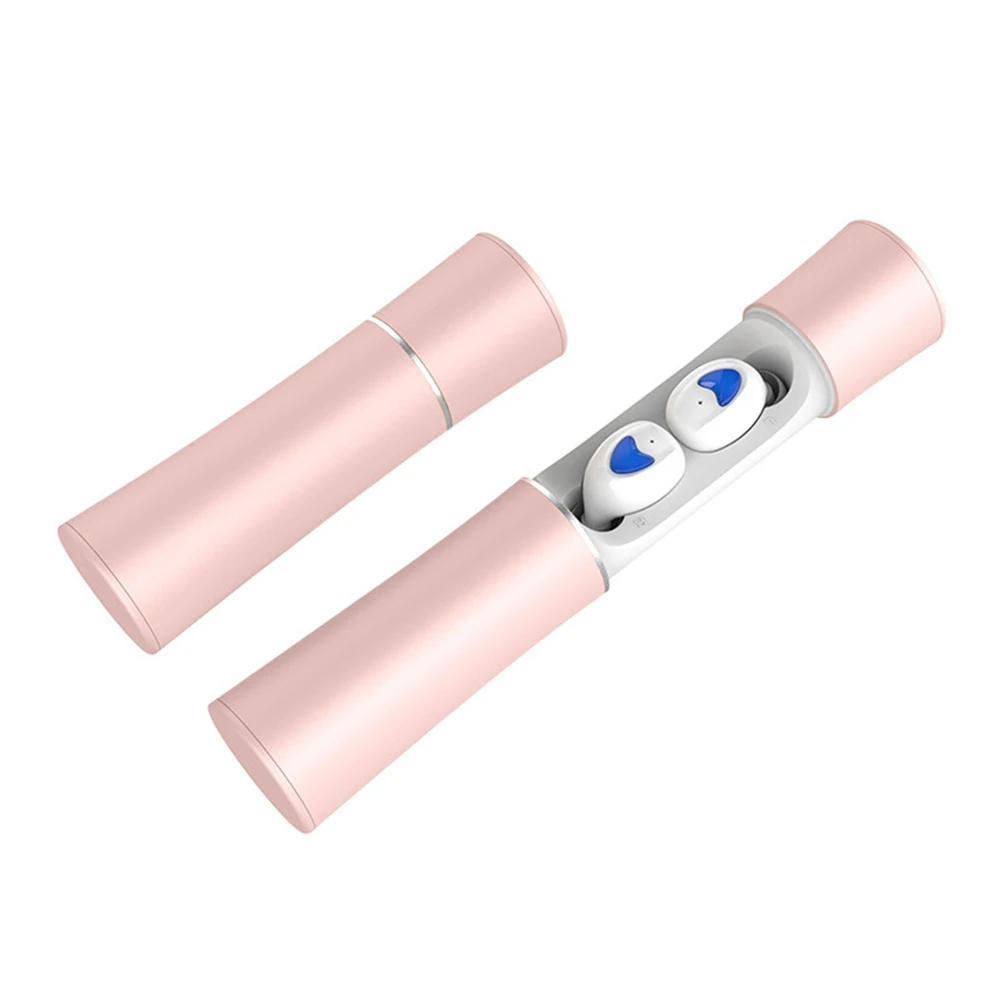 Tw20 TWS Bluetooth V5.0 настоящие беспроводные вакуумные стереонаушники Mini TWS водонепроницаемый банк для смартфонов с зарядным чехлом