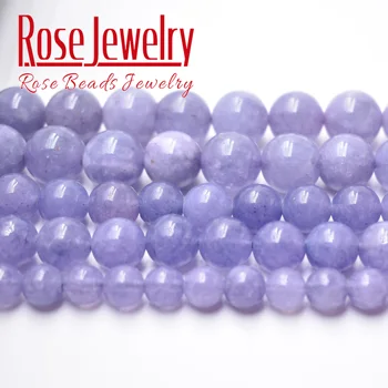

Natural Angelite Beads Loose Stone Beads for Jewelry Making 15" Inches 6 8 10 12 Mm Diy Bracelets Pendant Necklace Wholesale