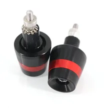 Руль мотоцикла рукоятка конец рукоятка рукоятки крышка антивибрация для YAMAHA fzfz09 FZ07