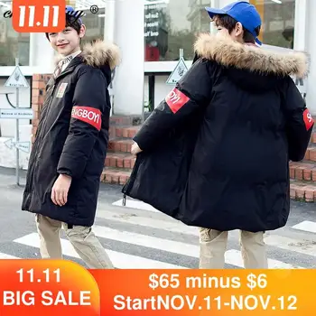 

Boys Down Jacket Children Winter Snowsuit Parka for girl Kids coat for girl Infant Clothes Baby Girls Casual Outerwear 2-12Years