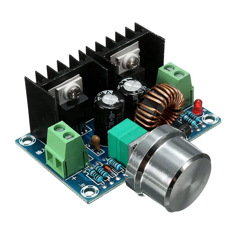 

DC-DC Buck Converter 4V-40V 8A Voltage Power Step-Down Module PWM Modulation