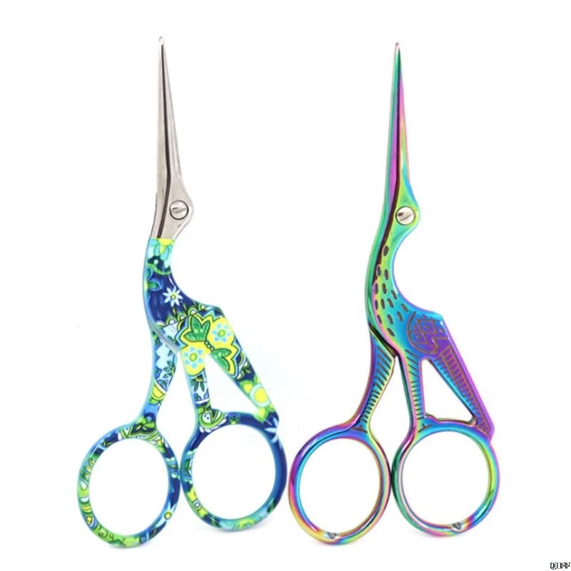 

Vintage Crane Shape Scissors Cutter Tailor Embroidery Cross Stitch Sewing Knitting Tool DIY
