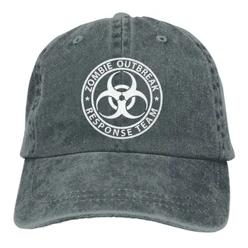 

Zombie Outbreak Response Team Vintage Washed Dyed Cotton Adjustable Plain Cowboy Cap