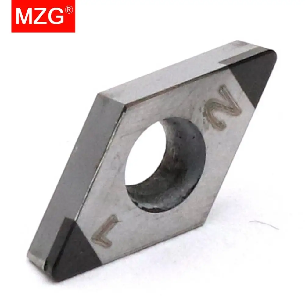 MZG 1 шт. DCGW070204 2T CBN токарный станок с ЧПУ Расточная токарная резка карбидная