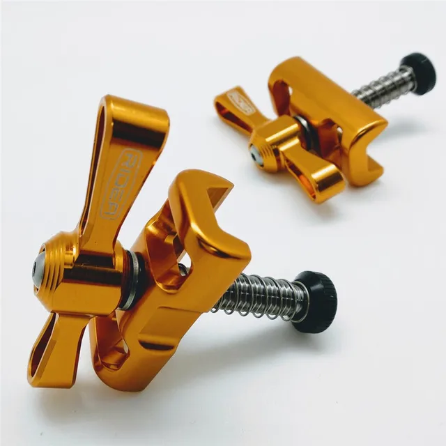 Ridea リデア Brompton用ヒンジクランプ ゴールド RIDEA(リデア) BROMPTON ブロンプトン用 HINGE CLAMP ASSEMBLY