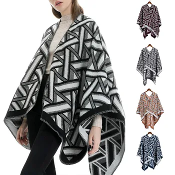 

Womens Fall Pattern Scarf Warm Soft Muffler Fashion Accessories Winter Shawl Wrap TT@88