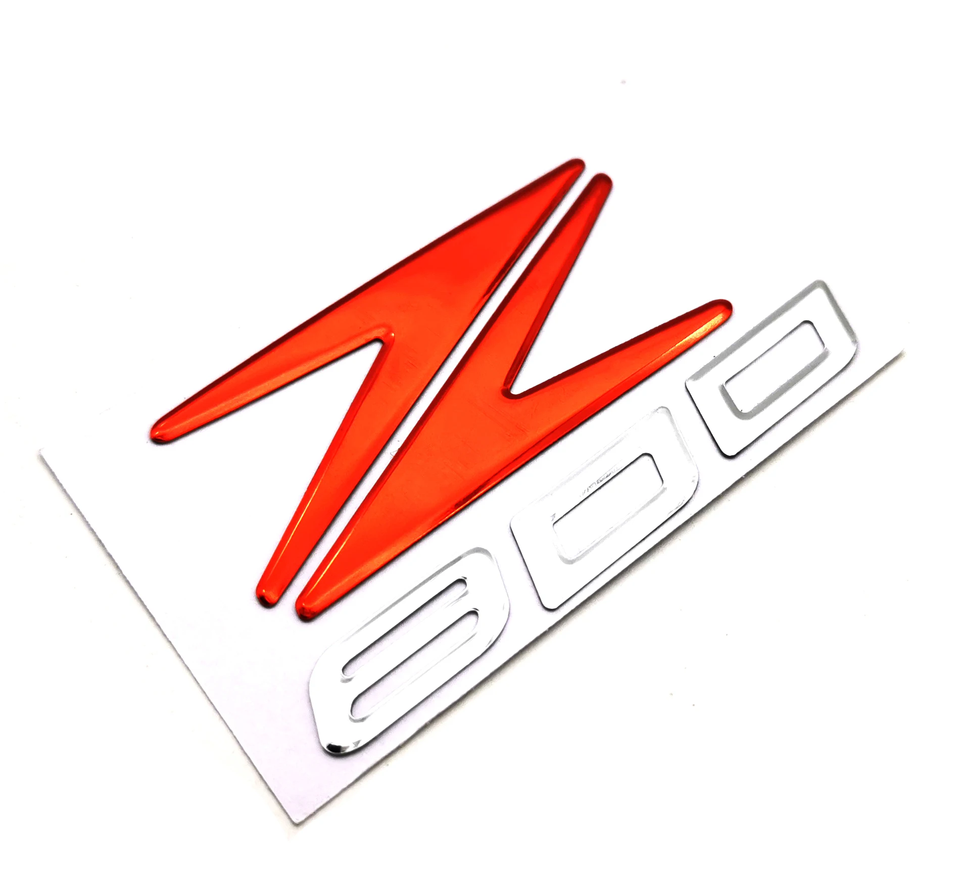 2 шт. мотоциклетные наклейки Z Форма 3D скутер Танк эмблема значок для Kawasaki Z125 Z800 - Цвет: Z800