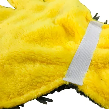 

Super Soft Car Wash Washing Five Finger Glove Home Cleaning Dusting Mitt 28X24.5cm For Car Detailing