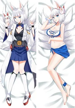 

Anime Game Azur Lane Kaga Sexy Girl Pillowcases Otaku BL Dakimakura body Hugging Pillow Case Cover Gift