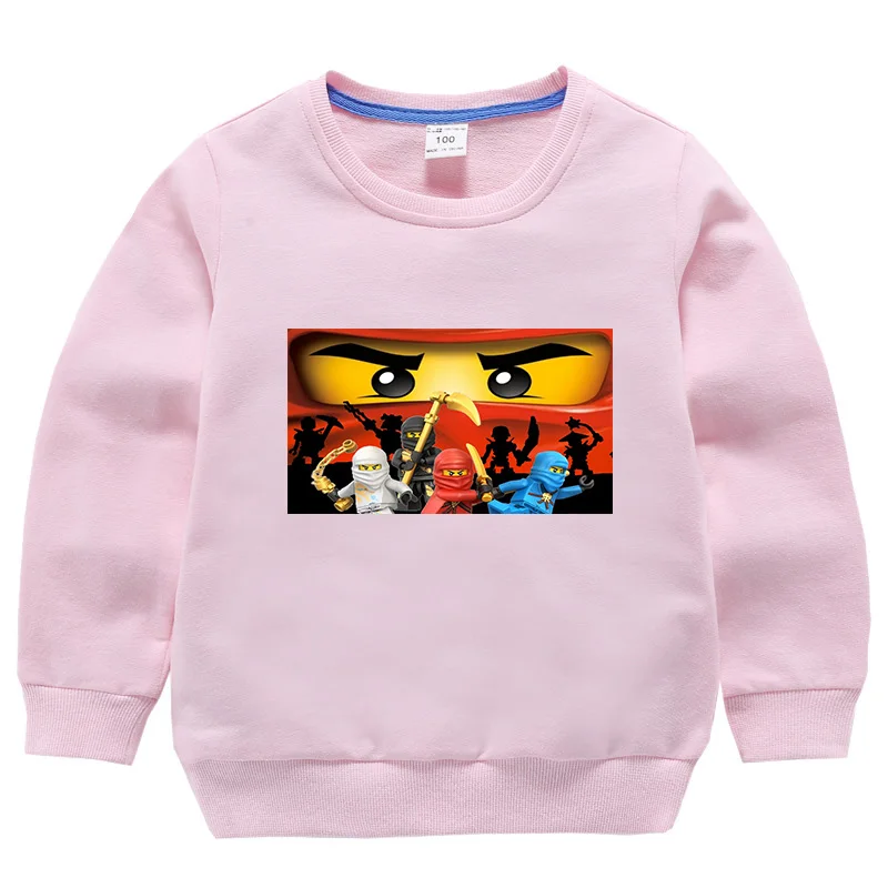 Коллекция года, летняя детская футболка для мальчиков футболки Ninja Ninjago детская одежда хлопковые футболки с капюшоном костюм с героями мультфильмов для мальчиков и девочек от 2 до 10 лет - Цвет: color 4