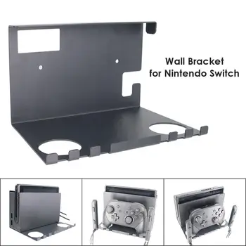 

Simple Set Up Wall Mount for Nintendo Switch Dock Aluminum Nintend Switch Pro Controller Holder