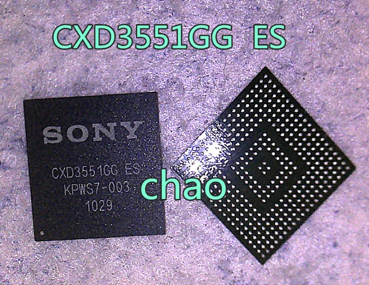 5pcs/lot CXD3551GG BGA CXD3551GG ES