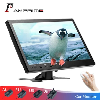 

AMPrime 10.1" Car Monitor 1024*600 TFT LCD Screen Monitor 12Vfor Car Rear Rearview Backup Camera VGA/BNC/AV computer display