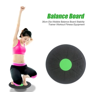 

Wobble Balance Board Stability Trainer Workout Exercise Unified Fitness Equipment Decompression Puzzle Training Tool